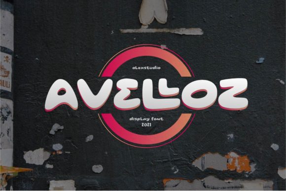 Avelloz Display Font for Web Design