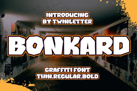 Bonkard: A Charming Display Font for Editorial Projects