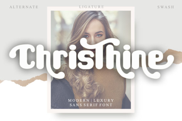 Christhine: A Display Font That Elevates Digital Branding
