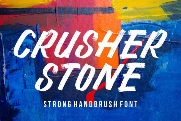 Chrusher Stone: A Bold Display Font for Modern Web Projects