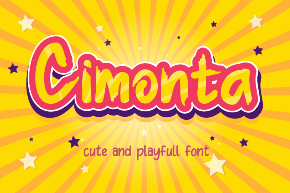 Cimonta Font for Eye-Catching Digital Designs