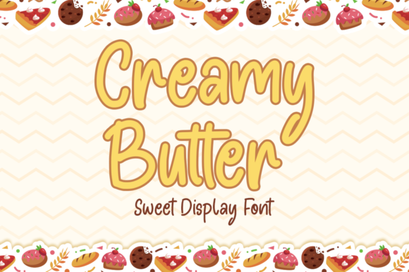 Creamy Butter Font for Editorial Design