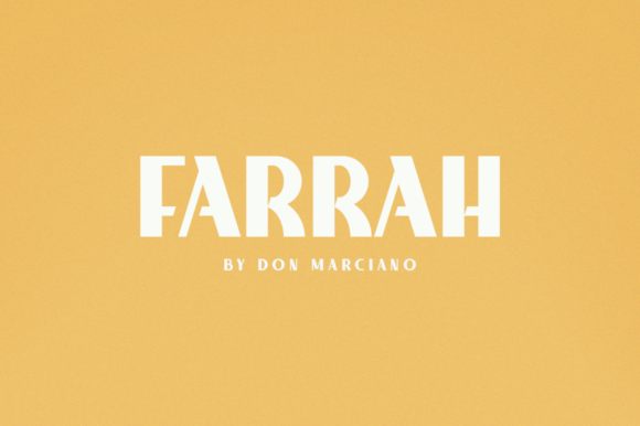 Enhance Your Editorial Design with the Farrah Font