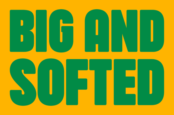 Hartone Softed: A Bold Display Font for Creative Projects