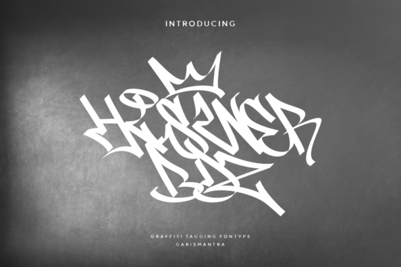 Hiswer BDZ: A Graffiti-Inspired Font for Handmade Creations