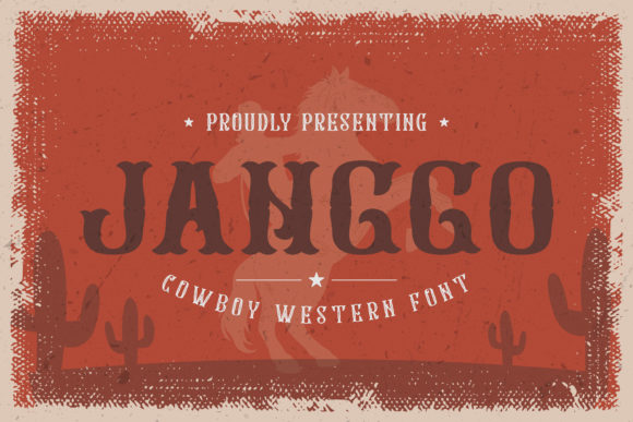 Janggo: A Bold Vintage Display Font for Branding Projects