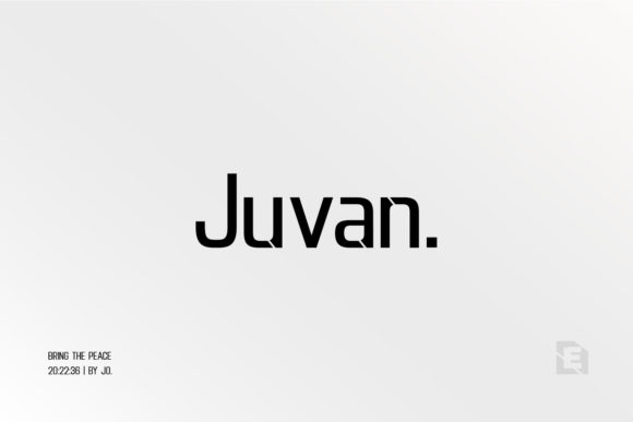 Juvan Typeface for Bold Brand Campaigns