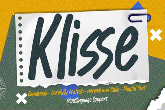 Klisse: A Playful Font That Boosts Brand Identity