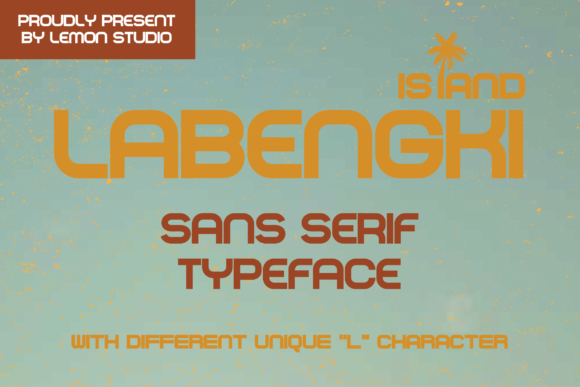 Labengki Island: A Modern Font for Bold Branding