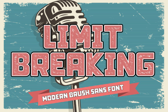 Limit Breaking Font Review for Design Projects