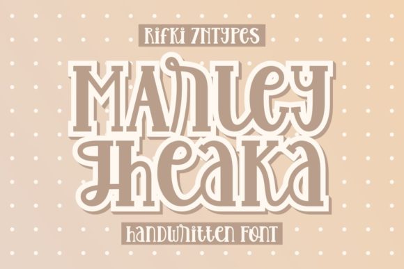 Marley Gheaka: A Quirky Display Font for Editorial Design