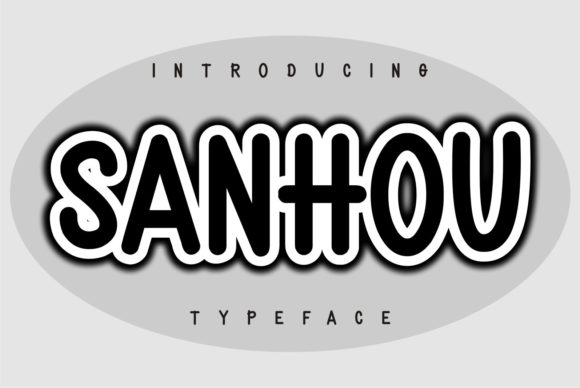 Sanhou: A Display Font for Bold Visual Statements