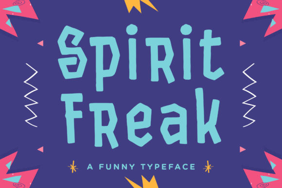 Spirit Freak: A Robotic Font for Bold Editorial Design