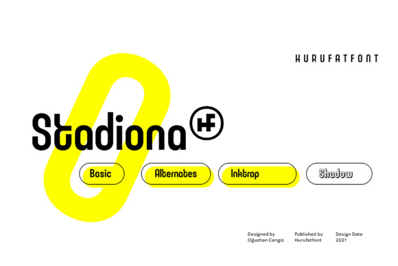 Stadiona: A Modern Display Font for Editorial Design