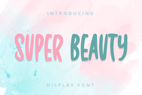 Super Beauty Display Font Review