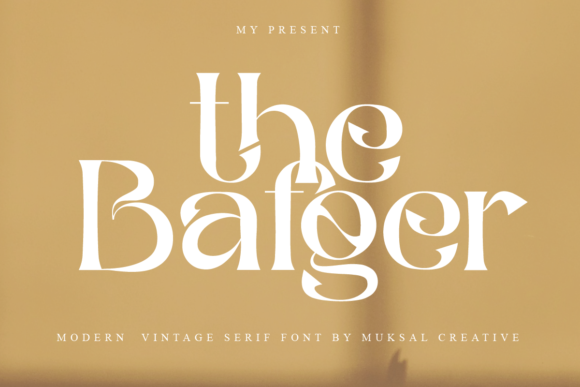 The Bafger: A Cool Display Font for Bold Branding