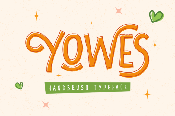 Yowes: A Playful Display Font for Web Design